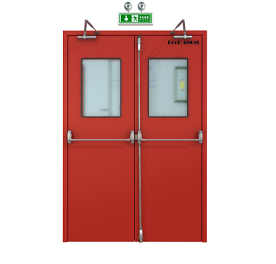 Double Fire Door