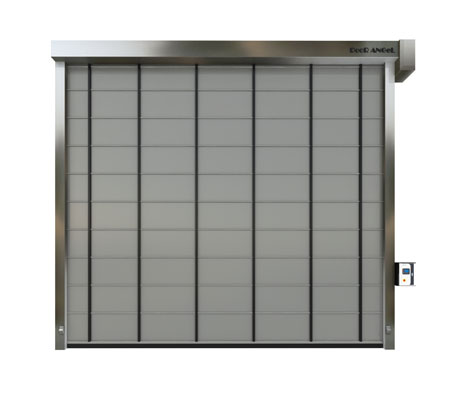 grey stacking door